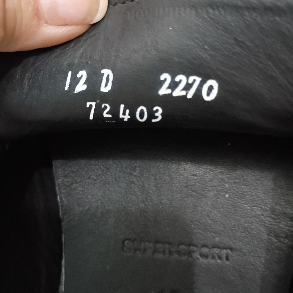 Allen Edmonds Super Sport Driver Black 2270 Loafers Shoes .Size 12D - Picture 9 of 10